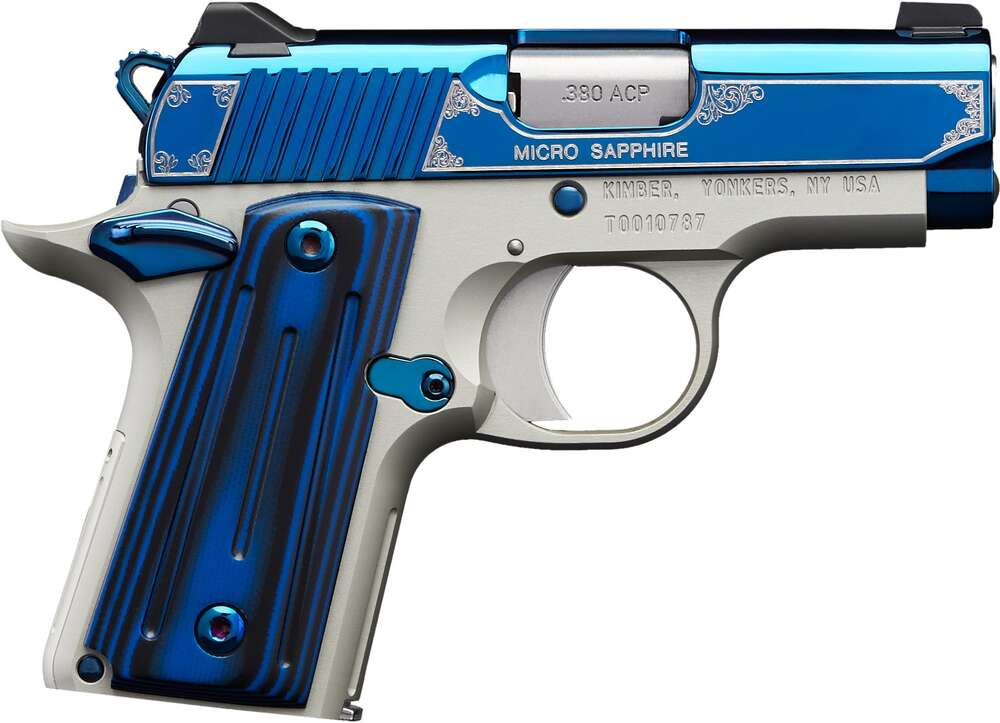 Handguns Kimber America ZPAP M92 KIMBER MICRO SAPPHIRE 380ACP 2.75 NS